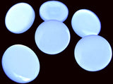 B18311 15mm Blue Pearlised Polyester Shank Button (Copy)