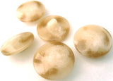 B1952 18mm Pale Brown-Naturals High Gloss Shank Button