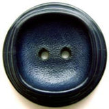 B5960 28mm Rich Navy Chunky Matt Centre Nylon 2 Hole Button