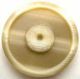 B9807 27mm Brown-Cream-Beige Matt-Gloss Button-Hole Built into Back