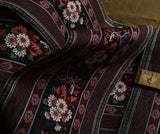 182mm Vintage Floral Cotton Ribbon, .
