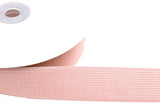 E072 25mm (1" inch) Antique Mauve Pink Coloured Woven Flat Elastic.