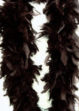 Feather Boa Brown Approx 1.7 metres Long