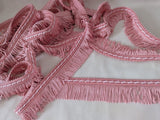 35mm Lampshade and soft furnishing trimming. Pink shades trim with a corded braid. Ribbonmoon trims online shop. Buy by the metre.