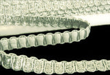 FT021  15mm Silver Metallic Lurex Braid Trimming