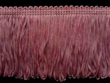 FT1469 75m Dusky Hot Pink Dense Looped Dress Fringe Trimming