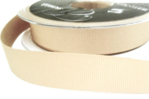 10mm Antique Cream Grosgrain Ribbon | Berisfords 9627
