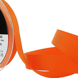 10mm Tango Orange Grosgrain Ribbon | Berisfords 9139