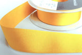 25mm Yellow Grosgrain Ribbon | Berisfords 9032