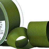 25mm Moss Green Grosgrain Ribbon | Berisfords 9892