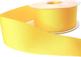 40mm Buttercup Yellow Polyester Grosgrain Ribbon | Berisfords