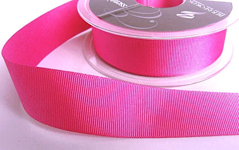 40mm Shocking Pink Grosgrain Ribbon | Berisfords 9280