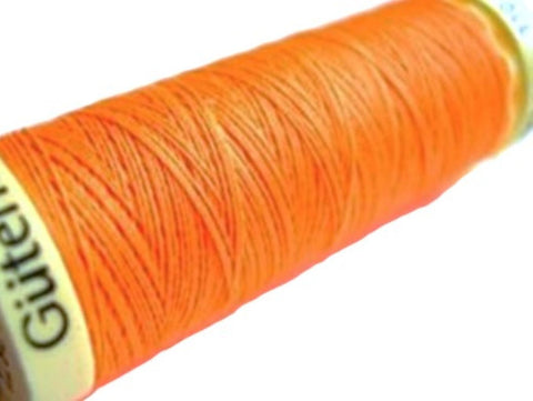 fluorescent tangerine orange sewing thread colour 3871 - gutermann sew all polyester