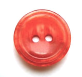 20mm Tonal Shimmery Orange 2 Hole Button