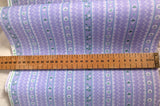 FABRIC17 29cm Vintage Cotton Fabric with a Flowery Design