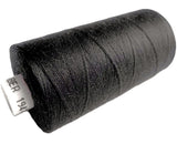 Dark Smoke Grey 86 Coats Moon Spun Polyester Sewing Thread on 1000 yard spool for machine and hand sewing projects.
