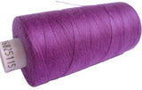 Light Purple 92 Coats Moon Spun Polyester Sewing Thread on 1000 yard spool for machine and hand sewing projects.