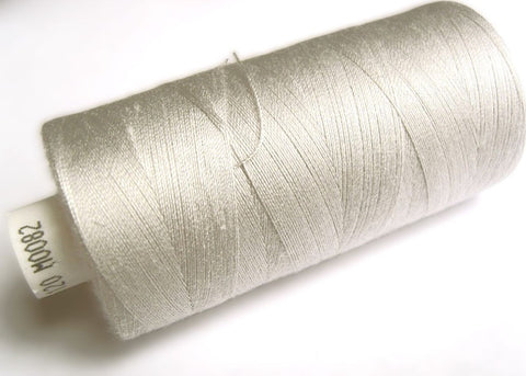 Silk Grey 82 Coats Moon Sewing Thread | 1000yd Spun Polyester