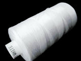 White Coats Moon Spun Polyester Sewing Thread on 1000 yard spool for machine and hand sewing projects.