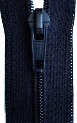 36cm Navy Optilon Nylon No.5 Open End Zip