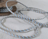 baby blue and beige 2mm twine cord
