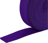 E093 25mm (1" inch) Purple Coloured Woven Flat Elastic.
