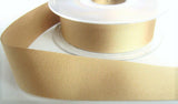R0246 25mm Beige Polyester Grosgrain Ribbon