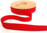 Berisfords Woven Polyester Taffeta Seam Binding Ribbon with a Rustic Cotton Feel and Appearance