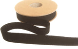 R2001 15mm Black Rustic Taffeta Seam Binding Ribbon by Berisfords