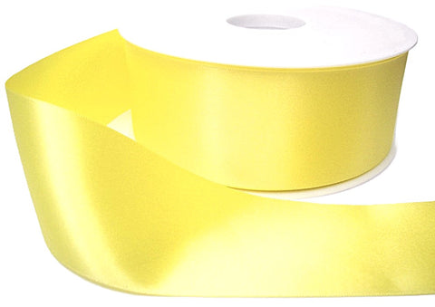 R2625 25mm Lemon Double Face Satin Ribbon by Berisfords