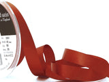 R2626 15mm Rust Double Face Satin Ribbon by Berisfords