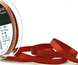 R2633 10mm Rust Double Face Satin Ribbon by Berisfords