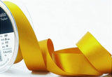 R3007 25mm Topaz Gold Double Face Satin Ribbon by Berisfords
