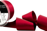 R3049 50mm Burgundy Double Face Satin Ribbon by Berisfords
