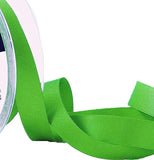 15mm Meadow Green Double Satin Ribbon | Berisfords 664