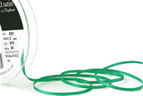 R3493 3mm Parakeet Green Double Face Satin Ribbon by Berisfords