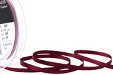 R3507 5mm Burgundy Double Face Satin Ribbon by Berisfords