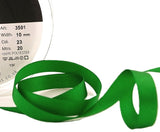R3583 10mm Emerald Green Double Face Satin Ribbon by Berisfords