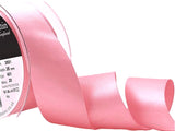 R3821 35mm Dark Rose Pink Double Face Satin Ribbon by Berisfords
