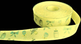 R5709 25mm Primrose Rustic Taffeta Baby Theme Print Ribbon, Berisfords