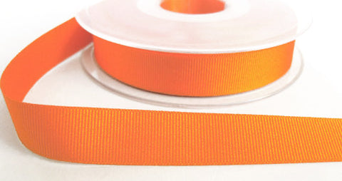 R6466 16mm Pale Orange Polyester Grosgrain Ribbon by Berisfords