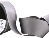 R7641 40mm Grey Polyester Grosgrain Ribbon by Berisfords