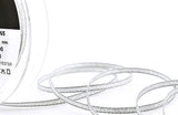 3mm Silver Metallic Lame Ribbon | Berisfords 100