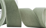 R8914 50mm Grey Nylon Velvet Ribbon by Berisfords