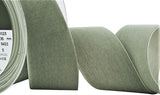 R8960 36mm Grey Nylon Velvet Ribbon by Berisfords