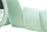 R8989 36mm Silver (Green Grey) Nylon Velvet Ribbon by Berisfords