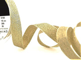 R9400 15mm Gold Metallic Textured Lame Ribbon by Berisfords