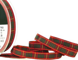R9557 10mm Cameron Tartan Polyester Ribbon by Berisfords