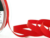 R9770 10mm Poppy Red Polyester Grosgrain Ribbon by Berisfords