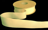 R9772 25mm Ivory Cream Rustic Taffeta Seam Binding Ribbon, Berisfords